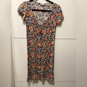 American Eagle Outfitters Floral Button Down Dress